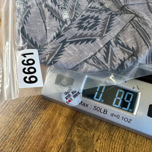 Ariat VentTEK Outbound Classic LS Shirt Grey Navy Southwestern Aztec Mens L T - Picture 14 of 14